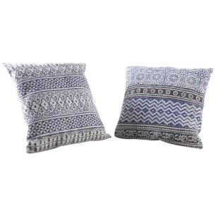 coussin coton col.ass.50x50 - aubry gaspard ld