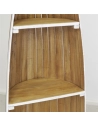 s/3 etageres barque acajou - aubry gaspard ld