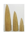 s/3 etageres barque acajou - aubry gaspard ld
