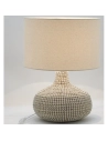 lampe boule pied jonc nat - aubry gaspard ld