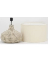 lampe boule pied jonc nat - aubry gaspard ld