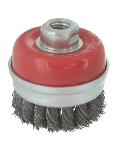 Brosse coupe mèches inox torsadées 70 8500