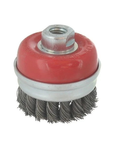 Brosse coupe mèches inox torsadées 70 8500