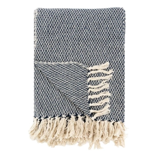 plaid cot.recycle bleu - aubry gaspard ld