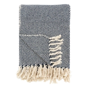 plaid cot.recycle bleu - aubry gaspard ld