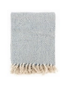 plaid cot.recycle bleu - aubry gaspard ld