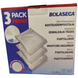recharge sachet absorbeur humiditã© 450 g lot de 3 - bolaseca sa