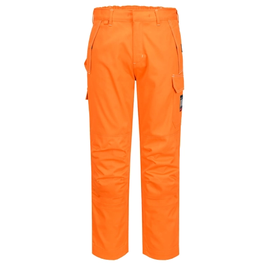 pantalon de travail fr bizflame cl2 - taille s - orange - portwest