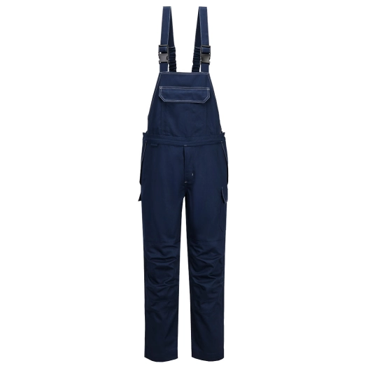 cotte à bretelles fr bizflame work cl2 - taille xl - marine - portwest