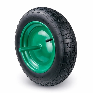 roue pneumatique pour brouettes, bande de roulement 4 plis, charge maximale de 150 kg, ø 360 mm