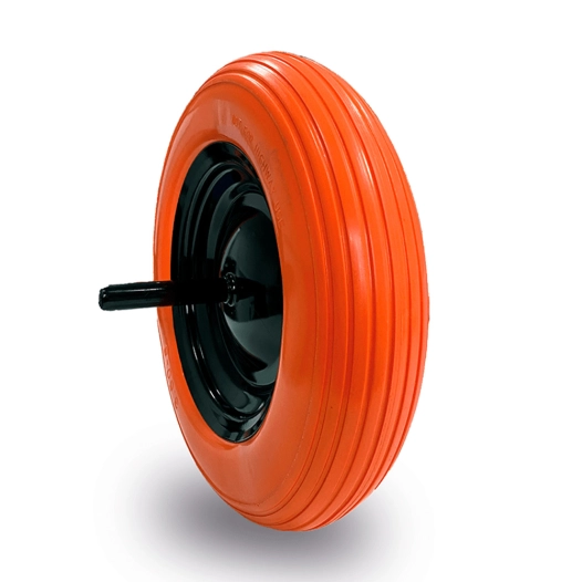 roue inincrevable, bande de roulement en polyuréthane expansé, charge maximale de 75 kg, ø 360 mm