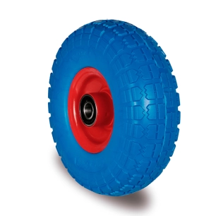 roue increvable, bande de roulement en polyuréthane expansé, charge maximale 100 kg, ø 260 mm