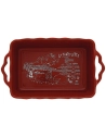 plat rect 27,1x15,4x6,6 rouge la tartiflette - grestel