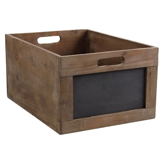 caisse tiroir bois et ardoise - aubry gaspard ld