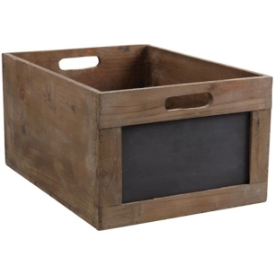 caisse tiroir bois et ardoise - aubry gaspard ld