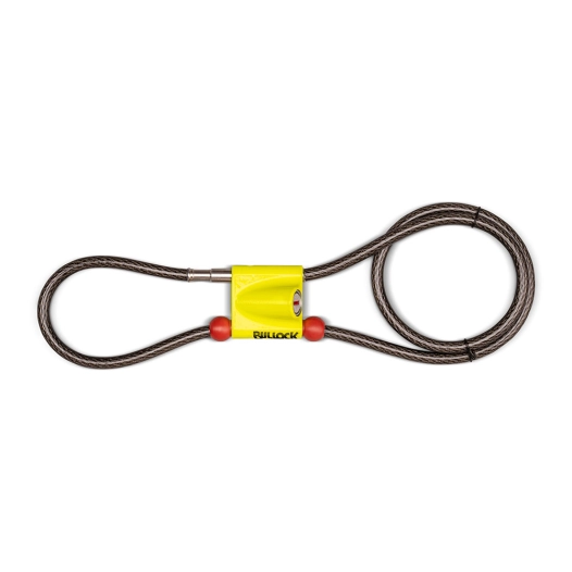 câble antivol dual pour bicyclettes, trottinettes et motos