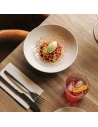 assiette creuse 21xh5cm blanc astro - fine dining living