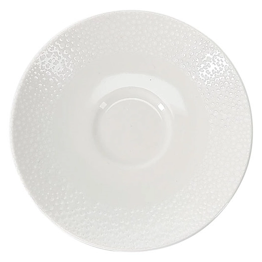 soucoupe moka 11cm blanc astro - fine dining living
