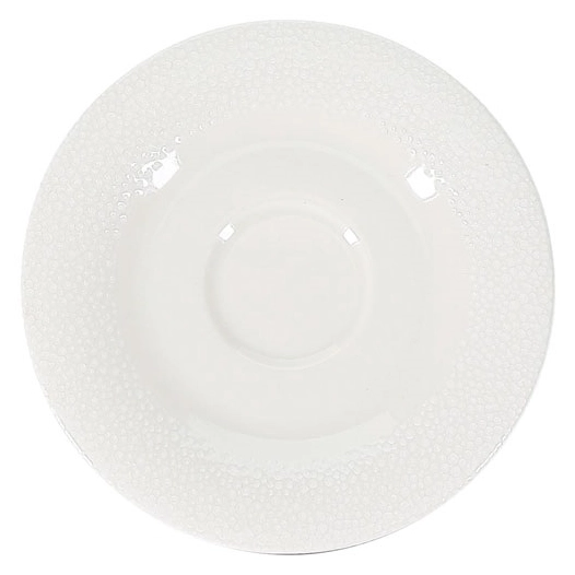 soucoupe tasse 20cl diam 14cm blanc astro - fine dining living