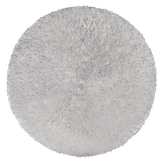 set de table 38cm argent vene - fine dining living