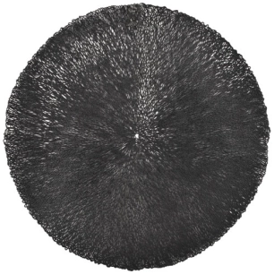 set de table 38cm noir vene - fine dining living