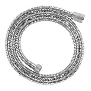 flexible de douche vitalioflex en métal chromé, 1,50 m