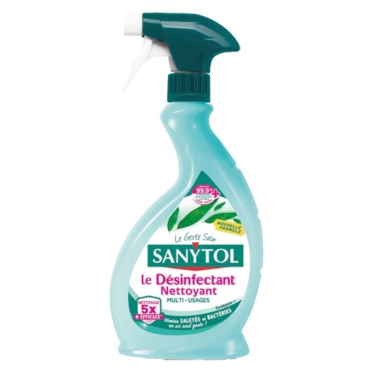 dã©sinfectant multiusages eucalyptus air label 500 ml - ideal