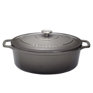 chasseur caviar cocotte ovale 33 cm - chasseur invicta