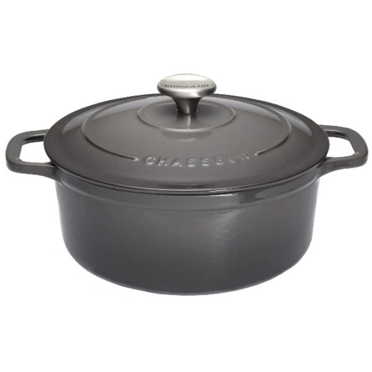 chasseur caviar cocotte ronde 28 cm - chasseur invicta