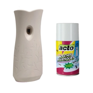 Diffuseur Électrique Anti-Moustiques Acto Protection continue contre les insectes volants - Acto