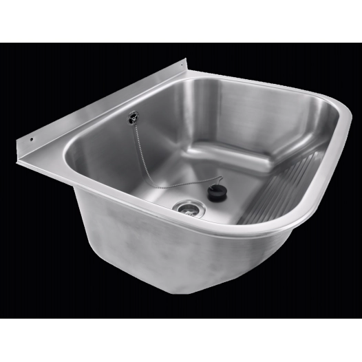 bac lessive easy inox brossee