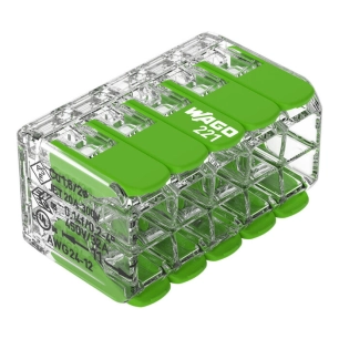 borne wago 221 green 10x4mm²