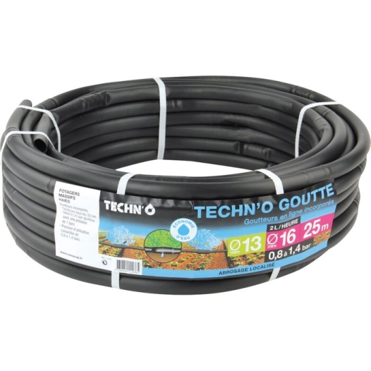 tuy.gout. ø13x16mm 2l/h.25m