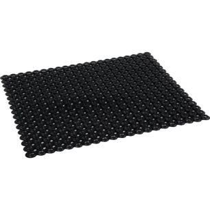 tapis evier noir 41x33x0.5 cm