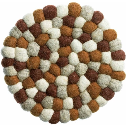 dessous de plat brian recycle naturel brique ã†20 - sde ld