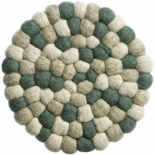 dessous de plat brian recycle naturel vert ã†20 - sde ld