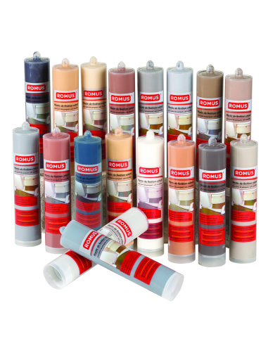Mastic Finition ROMUS 310ml Finition parfaite, sans fissure - ROMUS