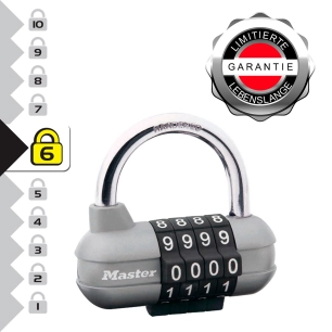 Cadenas Combinaison Master Lock 64mm Sécurité sans clé, robuste et fiable. - MASTER LOCK