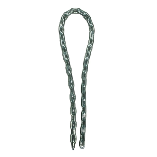 case-hardened steel chain with vinyl coating, ø8 mm x 1 m