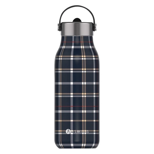 bouteille / bottle 2.0 tartan p. 1000ml/34fl.oz - les artistes maxili