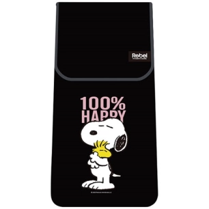sac pouss. happy snoopy/trolley bag 2 & 6 wd-happy snoopy - les artistes maxili