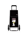 sac pouss. happy snoopy/trolley bag 2 & 6 wd-happy snoopy - les artistes maxili