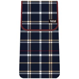 sac pouss. tartan/trolley bag 2 & 6 wd-tartan - les artistes maxili