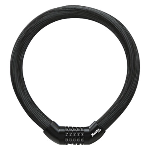 chaã®ne torsadã©e en acier trempã© ã˜ 6mm combinaison 5 chiffre - master lock europe