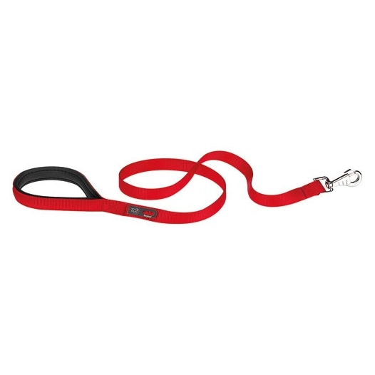 laisse nylon daytona g20/120 rouge - ferplast france