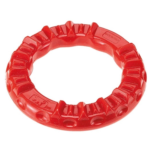 jouet dog ring smile l rouge - ferplast france
