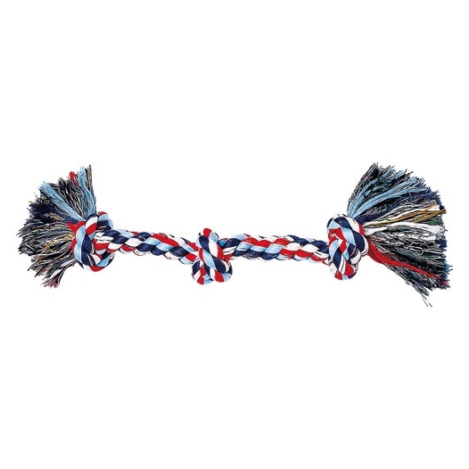 corde fantaisie 3 noeuds 33 cm - ferplast france