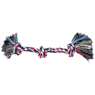 corde fantaisie 3 noeuds 33 cm - ferplast france
