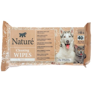 lingette naturã© talc x 40 - ferplast france