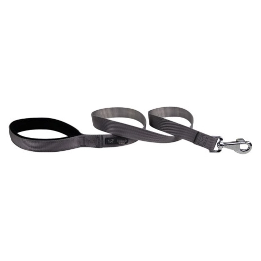 laisse nylon daytona g25/120 gris - ferplast france
